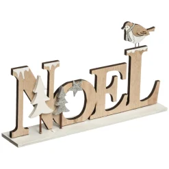 Houten decoratie noël