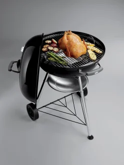 Houtskoolbarbecue compact kettle Ø57cm, black