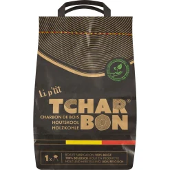 Houtskoolzak 100% belg 1,2kg