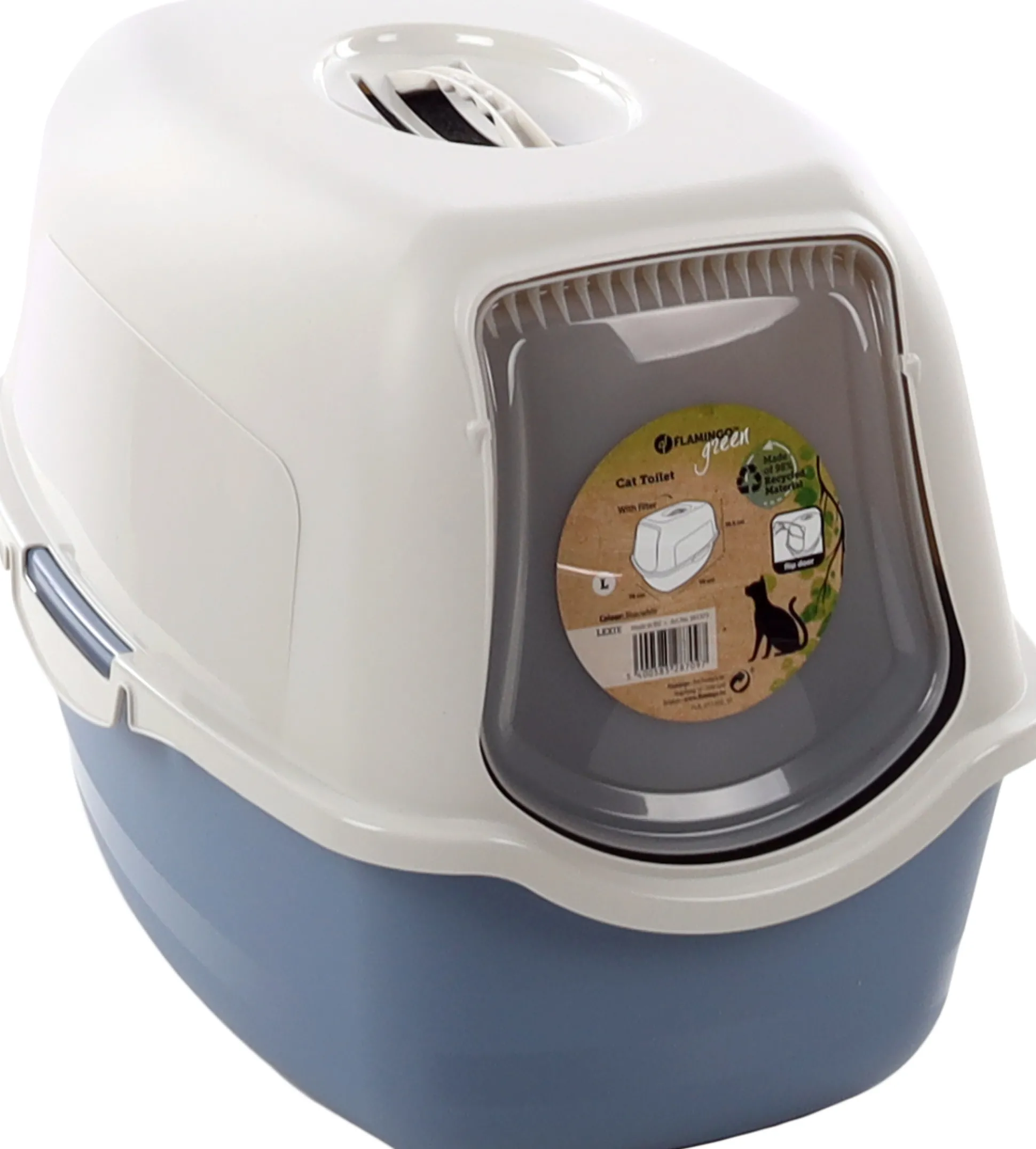 Kattentoilet Lexie Blauw l 39x56x39.5cm
