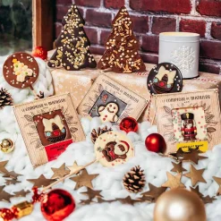 Kerst melkchocoladetablet