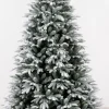 Kerstboom calgary fine groen/flocked 114 x 180cm