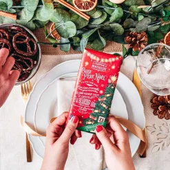 Kerstmis melkchocoladetablet