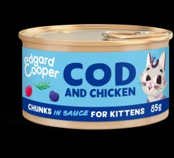 Kitten kabeljauw&kip saus 85g