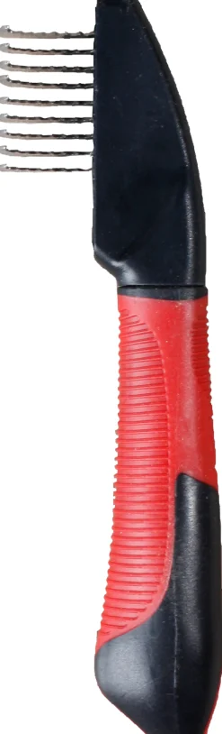 Klittenkam+handvat klein ronde me