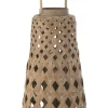 Lantaarn bamboo natural
