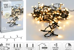 Ledverlichting 120led warm wit buiten