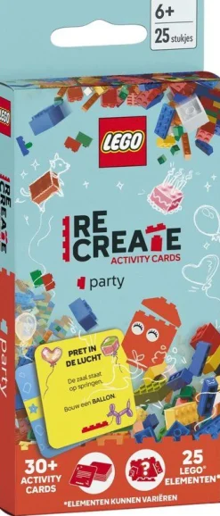 Lego recreate activity cards: party