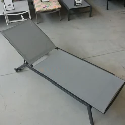 Ligbed Hydra antraciet/zilver