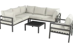 Mallorca loungeset licht grijs