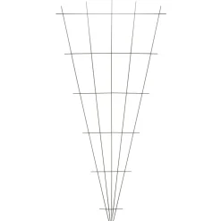 Metalen klimrek V-vorm groen