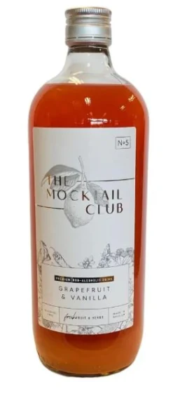 Mocktail grapefruit & vanille