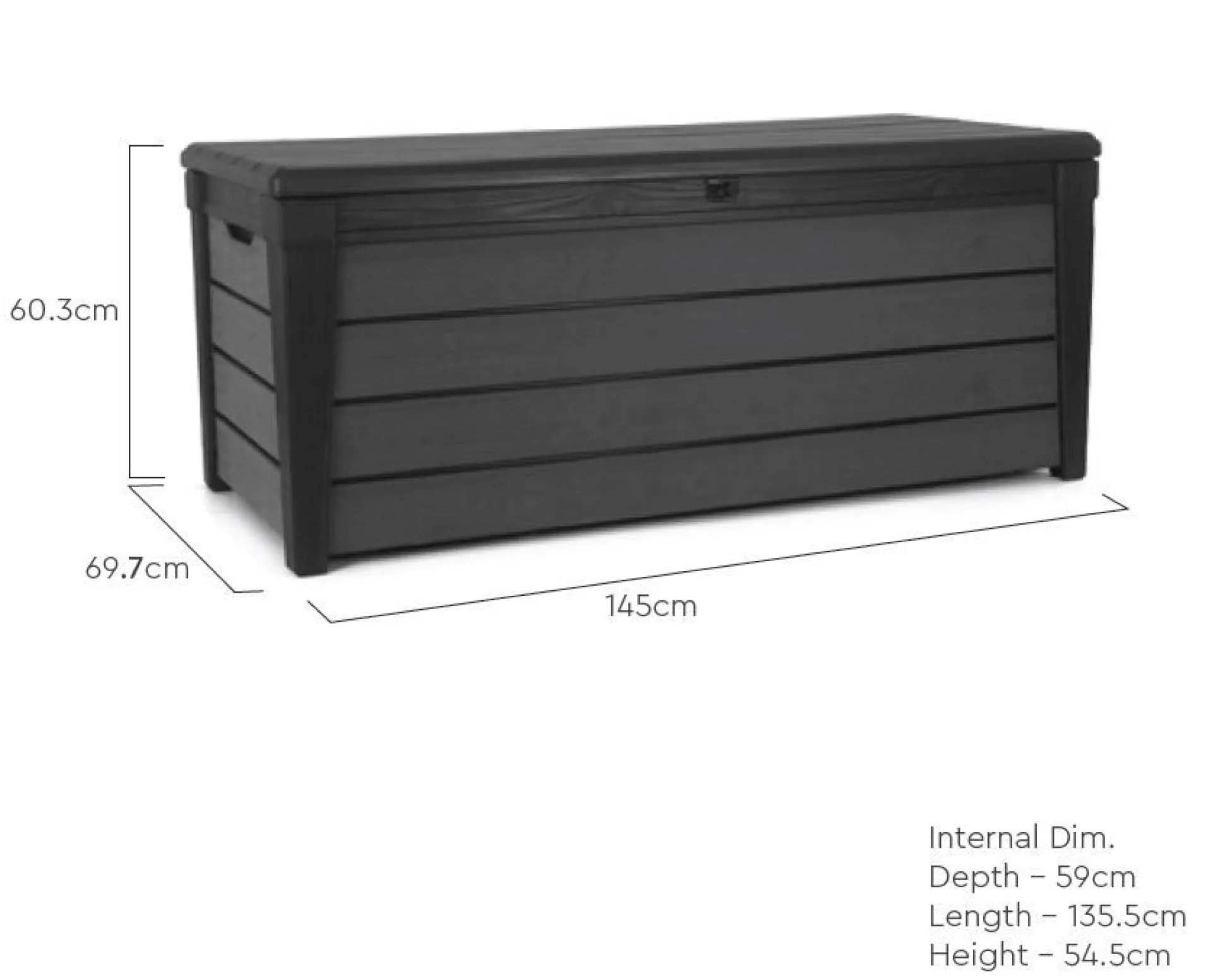 Opbergbox Brushwood 455L