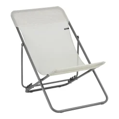 Opvouwbaar ligbed met meerdere standen seigle beige