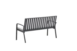 Pisa tuinbank donkergrijs/zand