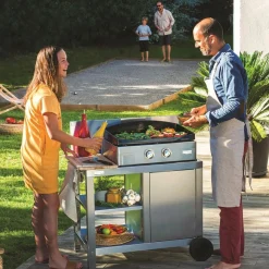 Plancha gas Allure 260 RVS