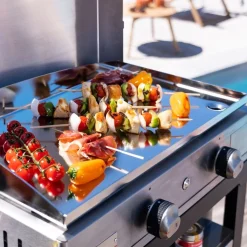 Plancha gas roestvrij staal gas 260