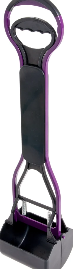 Poepschep easy scoop zwart/grijs l 15x12,5x61,5cm