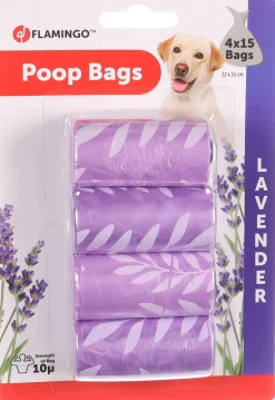 Poepzakjes lavender - 4x15st