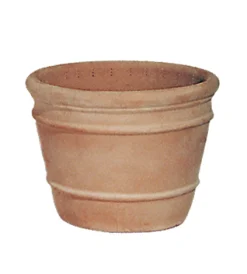 Pot terracota whitewash d26h20