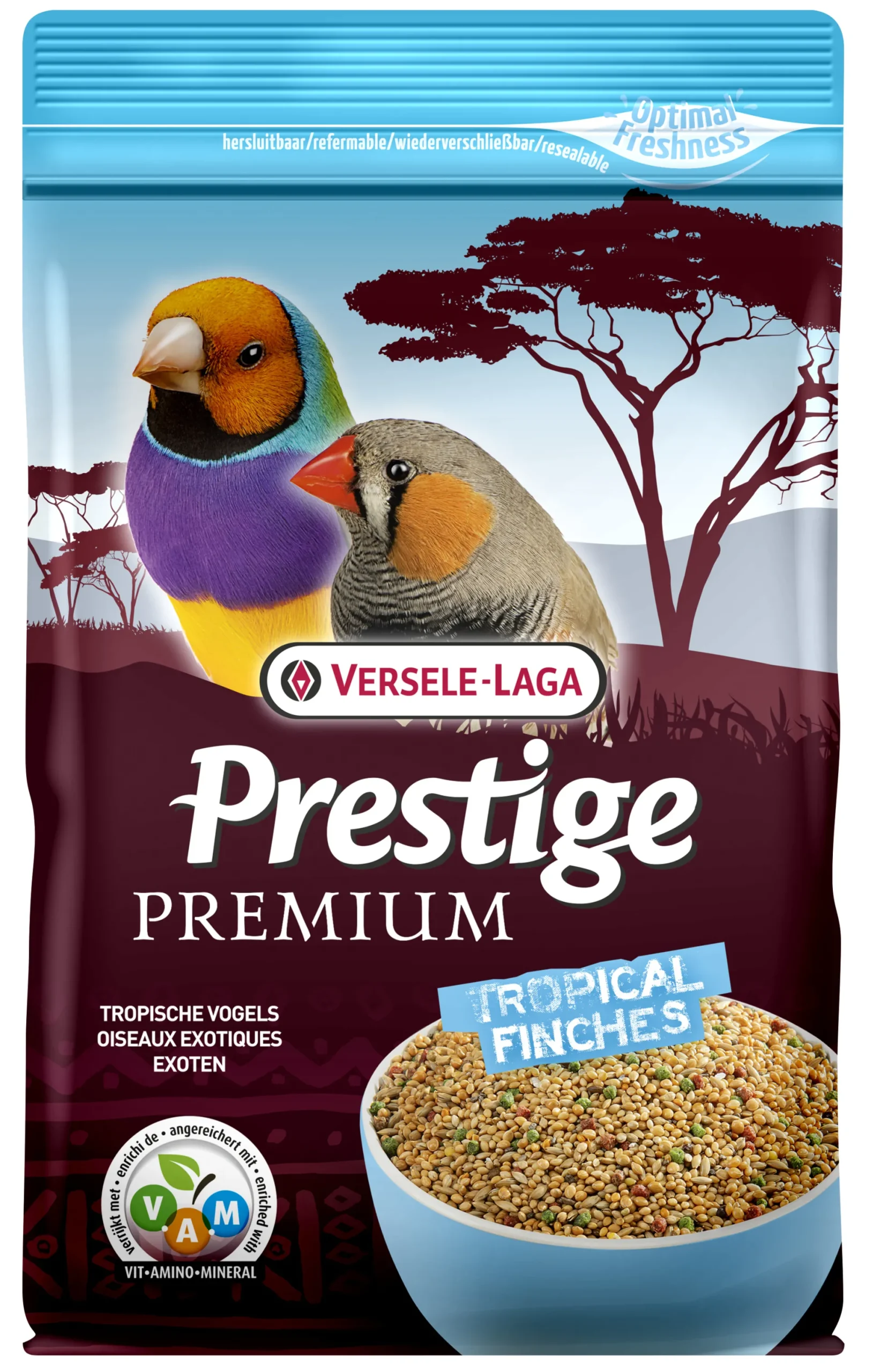 Prestige Premium Tropische Vogels 800 g