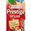 Prestige sticks kleine parkieten met ei & tijm - 2 stuks 60g