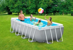 Prism rectangular frame pool set 400x200x100cm