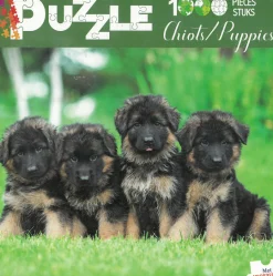 Puzzle 1000 stuks Chiots/Puppies