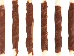 R'hide stokjes omwikkeld met konijn 15mm 15cm 6st 180gr