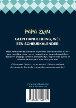 Scheurkalender 365 x papa zijn 2026