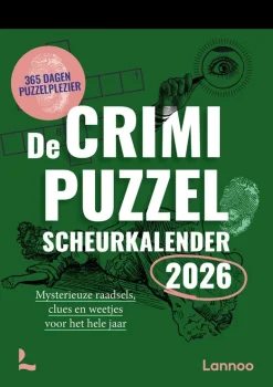 Scheurkalender crimi puzzel 2026