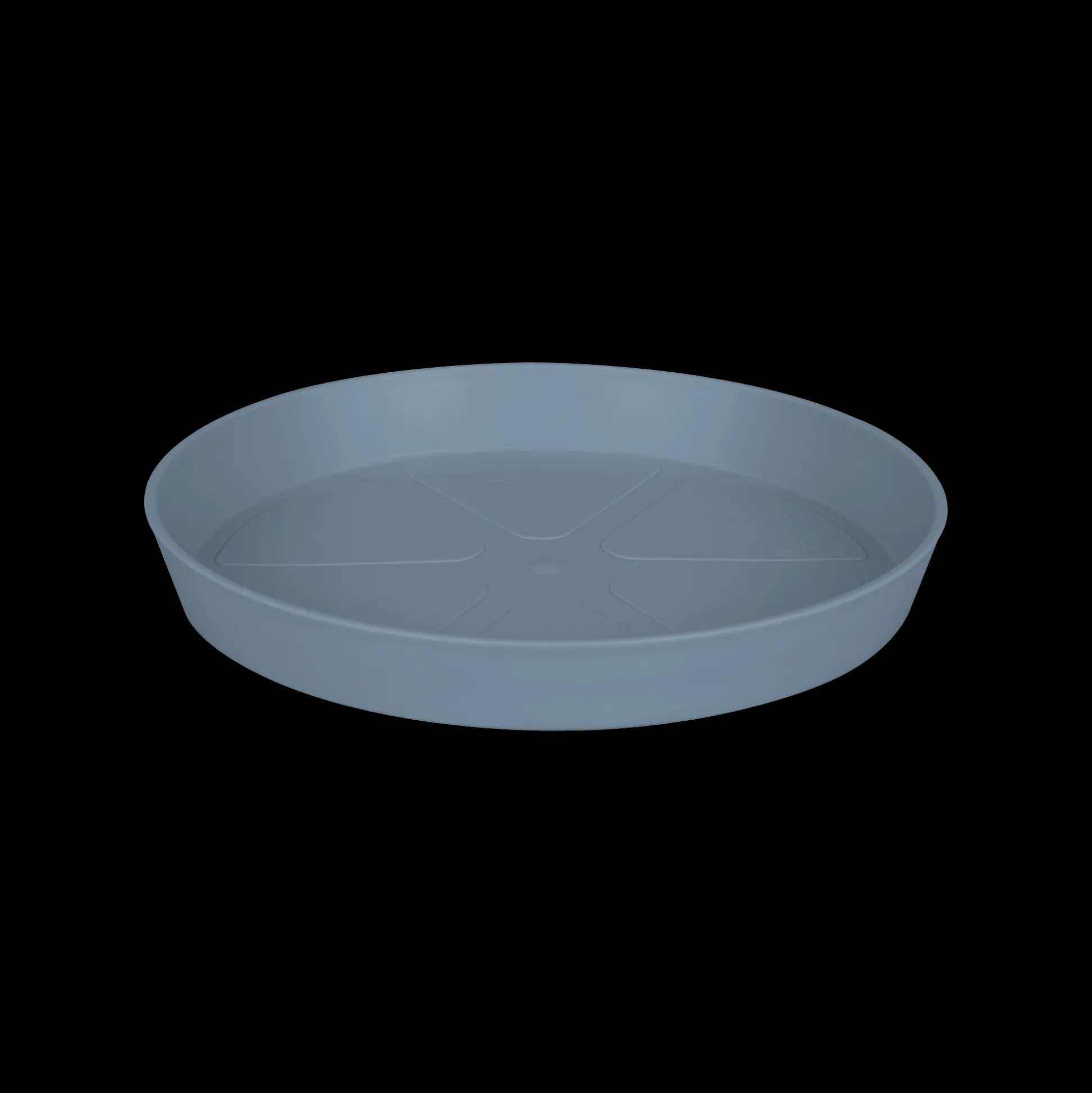 SCHOTEL ROND 21 VINTAGE BLAUW