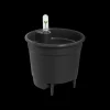 SELF-WATERING INSERT 24CM LIVING BLACK