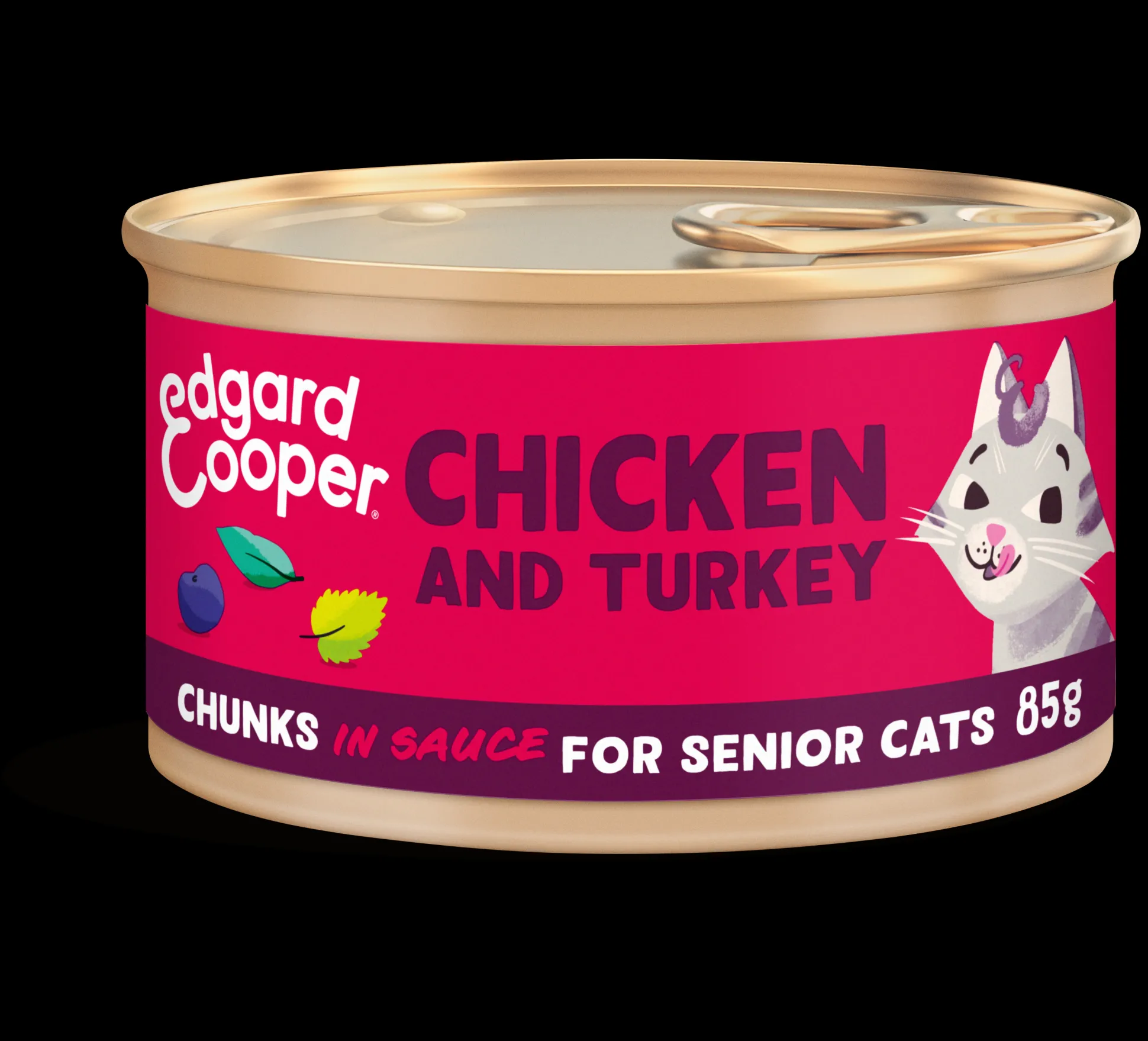 Sensible kip&kalkoen in saus 85g