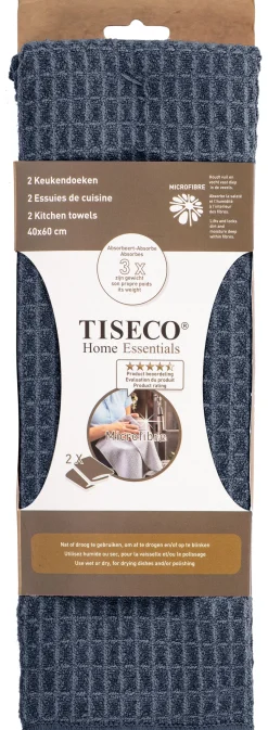 Set van 2 keukenhanddoeken essential