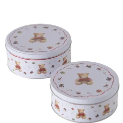 Set van 2 opbergblikken