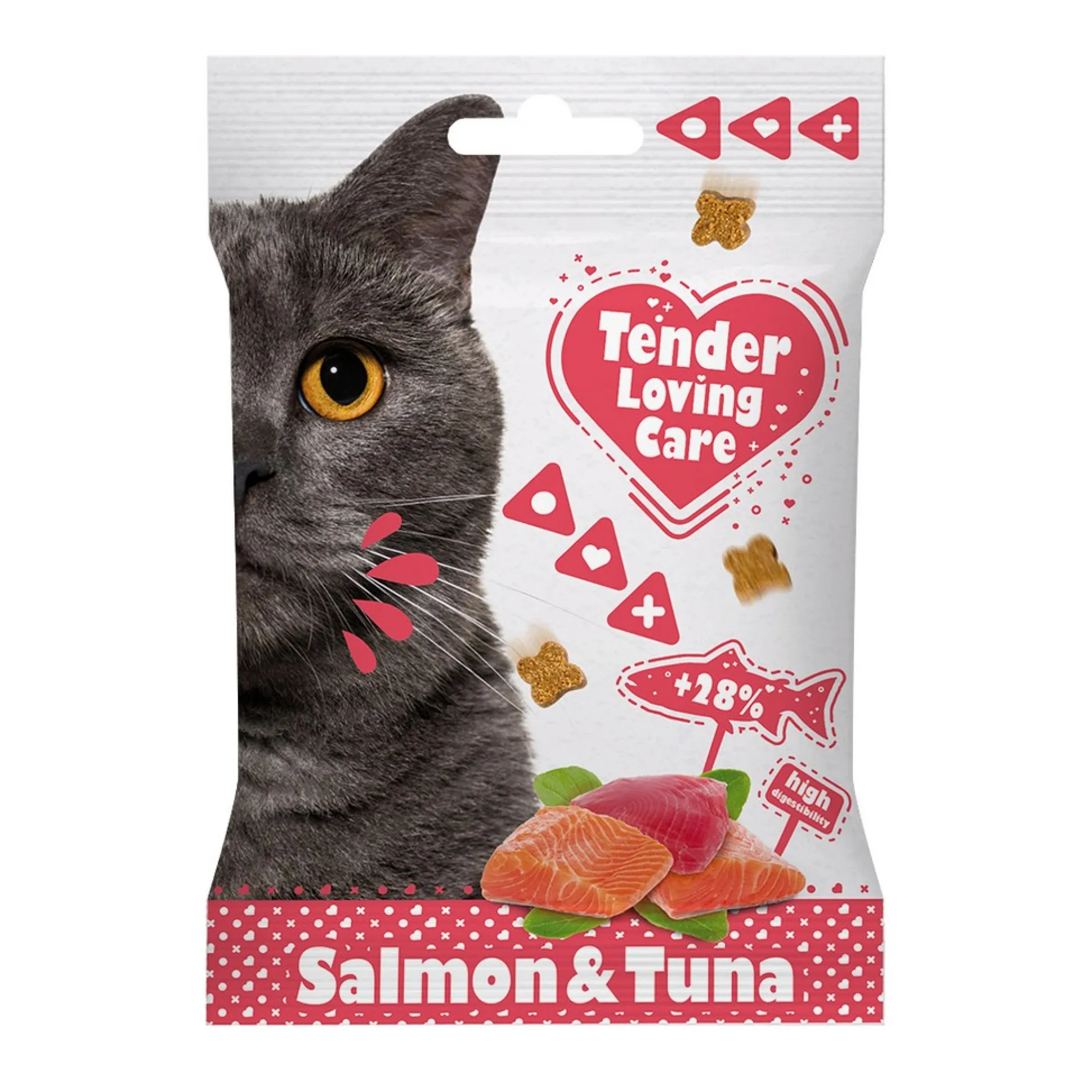 Soft kattensnack zalm & tonijn