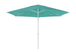Staparasol miami d250 wit-blauw
