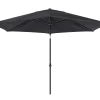 Staparasol miami d250 zwart-grijs