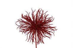 Stekelbal op steel wijnrood