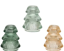 Theelichthouder glas