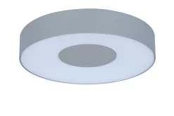Ublo wand / plafondlamp medium rond zilver led 16w