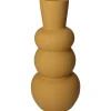 Vaas dolomiet oker 14x14x29.5cm