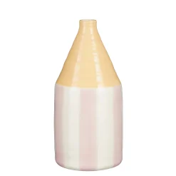 Vaas roze - h25,5xd12,5cm