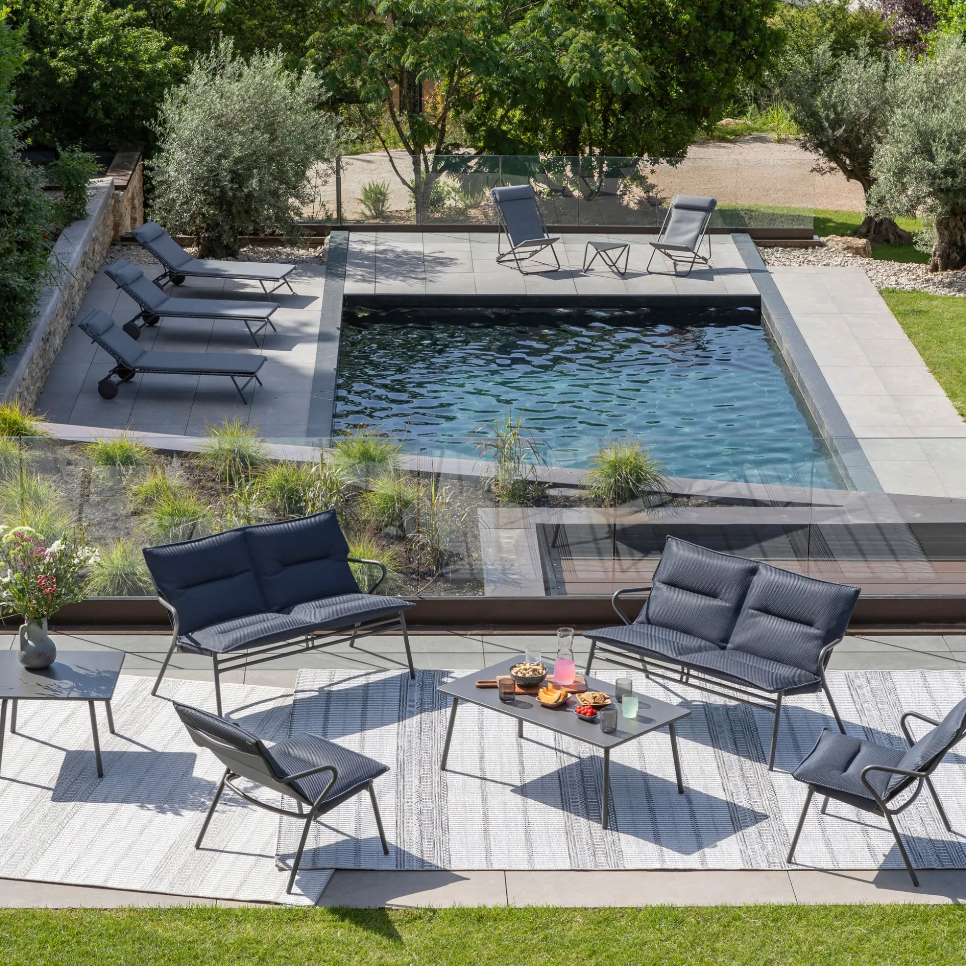 Vence rechthoekige salontafel