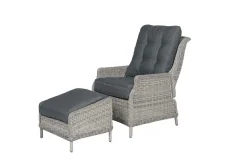 Veracruz verstelbare relaxfauteuil met voetenbank