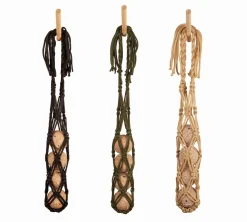 Vetbolhouder macrame tess