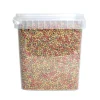 Vijverkorrels 2,5 liter 3 mm.