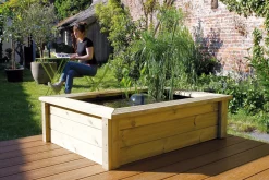 Vijverombouw Quadro Wood I voor Victoria Quadro 5