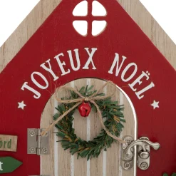 Vrolijk kerstfeest deur h19,5cm